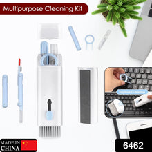 6462 7 In 1 Electronic Cleaner Kit, Cleaning Kit For Monitor Keyboard Airpods, Screen Dust Brush Including Soft Sweep, Swipe, Airpod Cleaner Pen, Key Puller And Spray Bottle   02 - F4mart