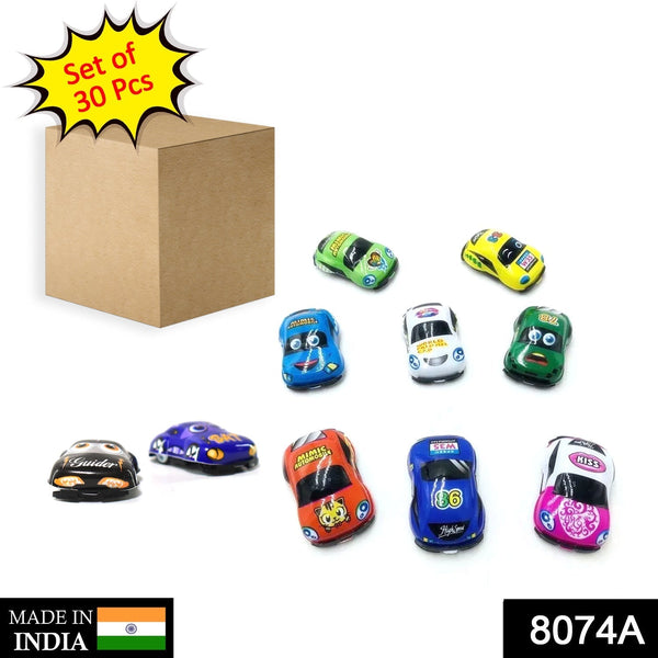 8074a 30 pc mini pull back car widely used by kids and childrens for playing purposes