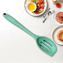 multipurpose silicone spoon silicone basting spoon non stick kitchen utensils household gadgets heat resistant non stick spoons kitchen cookware items for cooking and baking 1 pc