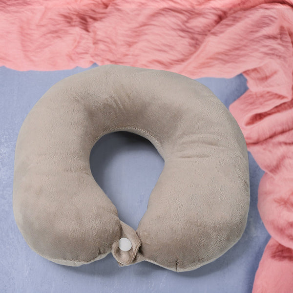 8528 Soft Neck Pillow For Car, Home, Airplane Travel, Travel Neck Pillow For Sleeping & Travel Essentials For Neck RestÃƒÂ¢Ã‚Â Multipurpose Comfortable Head Rest Neck Holder Pillow (1 Pc) - F4mart