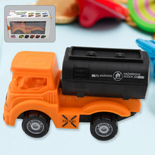 18001 Tanker Truck Toys for Kids, friction power Vehicles Toy Truck, Plastic Truck, Friction Power Toy Trucks For Boys Girls, & Kids (1 Pc / Mix Color)