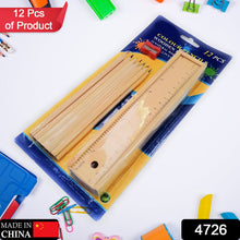 4726 colorful wooden pencil set with pencil box ruler sharpener for for kids artist architect 1