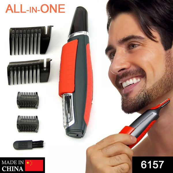 6157 all in 1 pre trimmer used for trimming and cutting of facial and body hairs and all