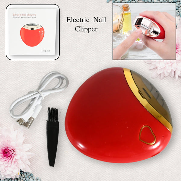 12584 Electric Manicure Automatic Nail Electric Nail Clippers Nail File Electric Nail Drill Electric Nail Cutter Cuticle Nail Grinder Safe Nail Clipper Baby Abs Pedicure Scissors - F4mart