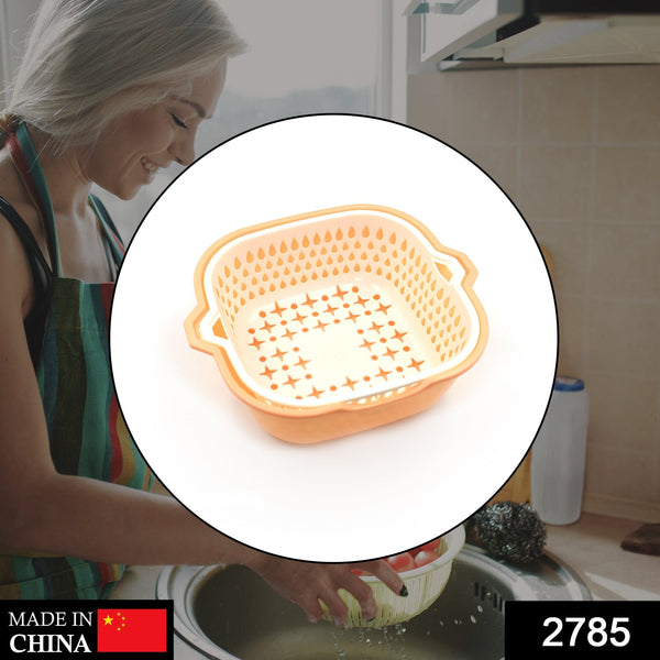 2785 2 in 1 basket strainer to rinse various types of items like fruits vegetables etc 1