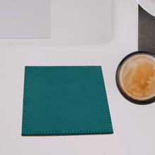 5536 leather sqaure coaster 1pc
