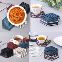 4051 dining table mat heat insulation pad nordic heat resistant anti scald mats household kitchen pot mats coasters 1 pcs