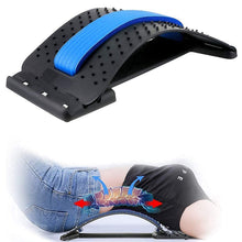 13109 Back Pain Relief Device Back Stretcher, Spinal Curve Back Relaxation Device, Multi-Level Lumbar Region Back Support For Lower & Upper Muscle Pain Relief, Back Massager For Bed Chair & Car (1 Pc)