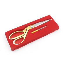 1543 9 5inch gold plat scissor