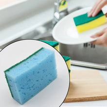multi purpose small medium big 2 in 1 color scratch scrub sponges sponge wear resistance dish washing tool high friction resistance furniture for refrigerator sofa for kitchen household 1 pc