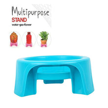 8705 ganesh multipurpose unbreakable plastic matka stand pot stand