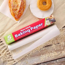 non stick microwave oven proof parchment paper baking paper food wraping paper easy to tear easy to clean for grilling cooking deep fryer white