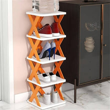 9065 5 layer shoes stand shoe tower rack suit for small spaces closet small entryway easy assembly and stable in structure corner storage cabinet for saving space