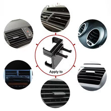 12857Ã‚Â Smartphone Car Phone Holder Car Air Conditioning Vent Phone Holder, Holder Stand For Mobile Phone Cellphone Gps, Dashboard Bracket For Car (1 Pc) - F4mart