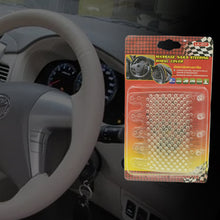 silicon car massage steering cover high quality silicon massger pad suitable for all car 2 pc set