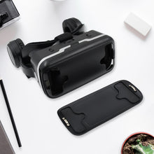 12836 3D /Â HD VR Glasses Virtual Reality Goggles Headset for iOS for Android SmartphoneÂ VR Goggles-For 3D VR Movies Video Games with Headphones (1 Pc)