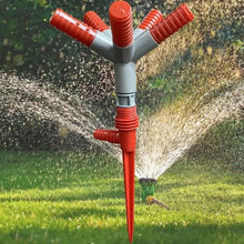 garden sprinkler 360 rotating adjustable round 3 4 5 arm lawn water sprinkler for watering garden plants pipe hose irrigation yard water sprayer