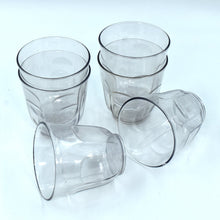 8125 ganesh lily glass break resistant plastic set of 6pcs 300 ml