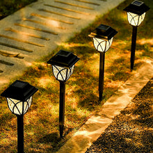6625 solar garden lights led outdoor stake spotlight fixture for garden light pack of 2pc