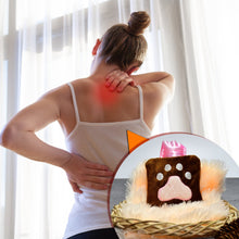 6518 paw print small hot water bag with cover for pain relief neck shoulder pain and hand feet warmer menstrual cramps