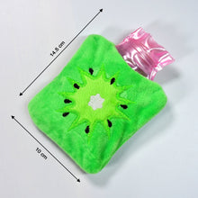 6521 green sun small hot water bag with cover for pain relief neck shoulder pain and hand feet warmer menstrual cramps