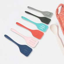 multipurpose silicone spoon silicone basting spoon non stick kitchen utensils household gadgets heat resistant non stick spoons kitchen cookware items for cooking and baking 6 pcs set 3