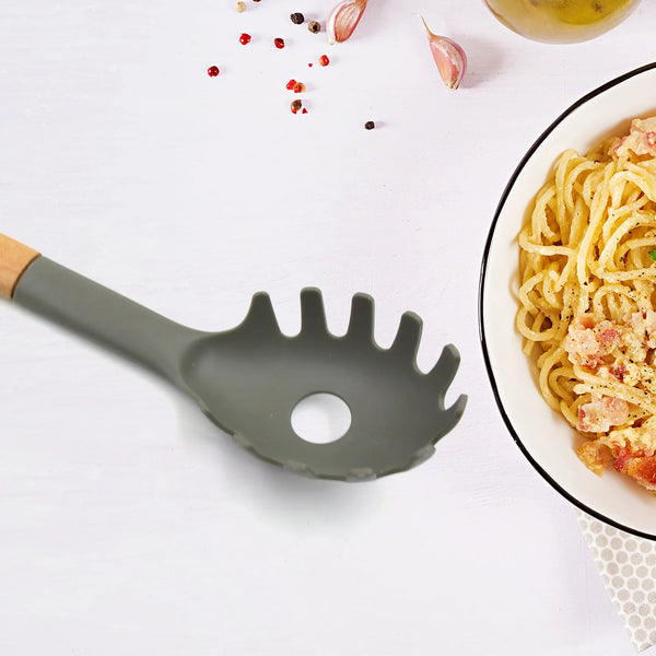 Heat-Resistant Non-Stick Kitchen Accessories Set - Whisk, Pasta, Soup Spoon