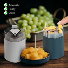 4005l toothpick holder dispenser pop up automatic toothpick dispenser for kitchen restaurant thickening toothpicks container pocket novelty safe container toothpick storage box 1