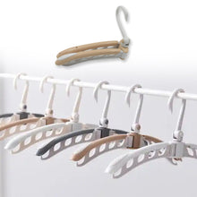 0279 portable folding 360 degree rotating clothes hangers travel foldable adjustable accessories foldable clothes hangers drying rack for travel 1 pc
