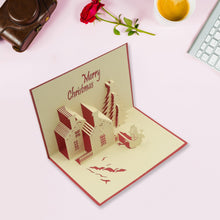 4123 3d christmas greeting cards pop up christmas card greeting holiday birthday cards new year handmade gift holiday new year greeting 3d pop up card paper holiday card