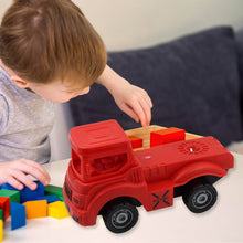 Friction Powered Dumper Toy Truck For Kids | With Opening Container Feature | Strong & Durable Plastic Material | Indoor & Outdoor Play Birthday Gift for Baby Boys & Girls (1 Pc)