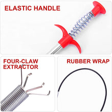 9127 metal wire brush hand kitchen sink cleaning hook sewer dredging device 160 cm