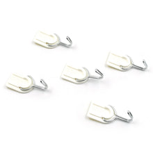 4263 multipurpose strong hook self adhesive hooks for wall heavy plastic hook sticky hook household for home decorative hooks bathroom all type wall use hook suitable for bathroom kitchen office 5 pc