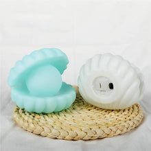 pearl shell night lamp decorative desk lights for bedroom