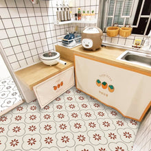 peel and stick floor tiles kitchen bathroom backsplash sticker detachable waterproof diy tile stickers for wall decoration tiles home decoration 8x8 inch 1 pc tiles