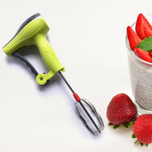 0723A Power Free Manual Hand Blender with Stainless Steel Blades, Milk Lassi Maker, Egg Beater Mixer Rawai 