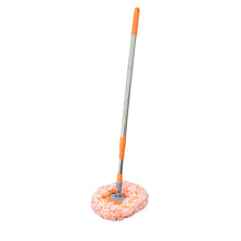 17963   360Â° Rotatable Ceiling Dust Cleaning Mop Extendable Long Lightweight Handle Mop Heads Pad, Spin Scrubber for Ceiling Floor Bathroom Kitchen Tile