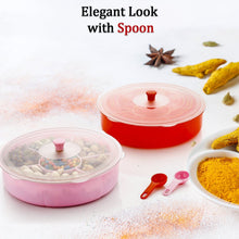 2061 multipurpose dry fruit and masala box with single spoon