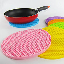 4846 4 pc silicon hot mat for placing hot vessels and utensils over it easily without having any visible marks on surfaces