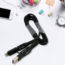 12648 3 in 1 fast charging cable with type c iphone support compatible with all devices data transmission unbreakable braided tangle free
