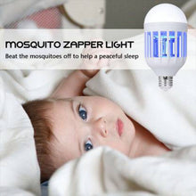6898 12w mosquito killer lamp e27 summer moths flying insects led zapper mosquito killer lamp light bulb household 12w