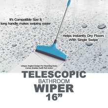 8709a adjustable bathroom floor stainless steel rod wiper plastic floor wiper