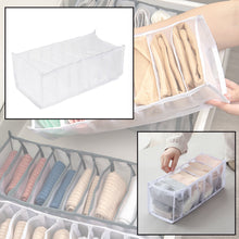 6154 laundry 7 section bag widely used for storing and managing laundry cloths and stuffs etc