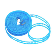 8861 3 meters windprood anti slip clothes washing line drying nylon rope with hooks durable camping clothesline portable clothes drying line indoor outdoor laundry storage for travel home use 3 mtr