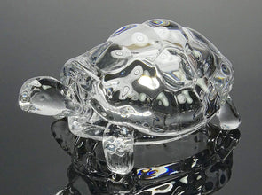 1194 Crystal Glass Turtle-Tortoise for Feng Shui and Vastu 