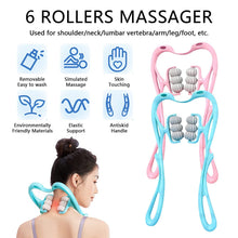 neck shoulder massager portable relieving the back for men relieving the waist women 1pc 1