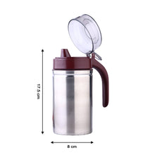 8126 oil dispenser stainless steel with small nozzle 500ml oil container