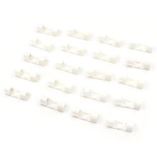 9502 plastic clips stronger adhesive tape cable manager wire manager wire clamp wire clips for cable cable organizer cord holder cord clips for car office and home 20 pcs set