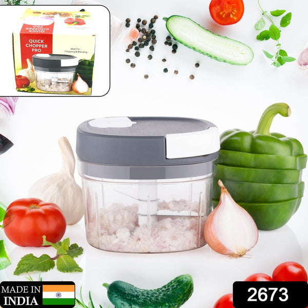 2673 handy chopper and slicer used widely for chopping and slicing of fruits vegetables cheese etc including all kitchen purposes