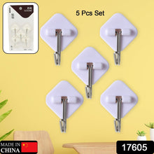 multipurpose strong hook self adhesive hooks for wall heavy duty hook sticky hook household for home decorative hooks bathroom all type wall use hook suitable for bathroom kitchen office 1